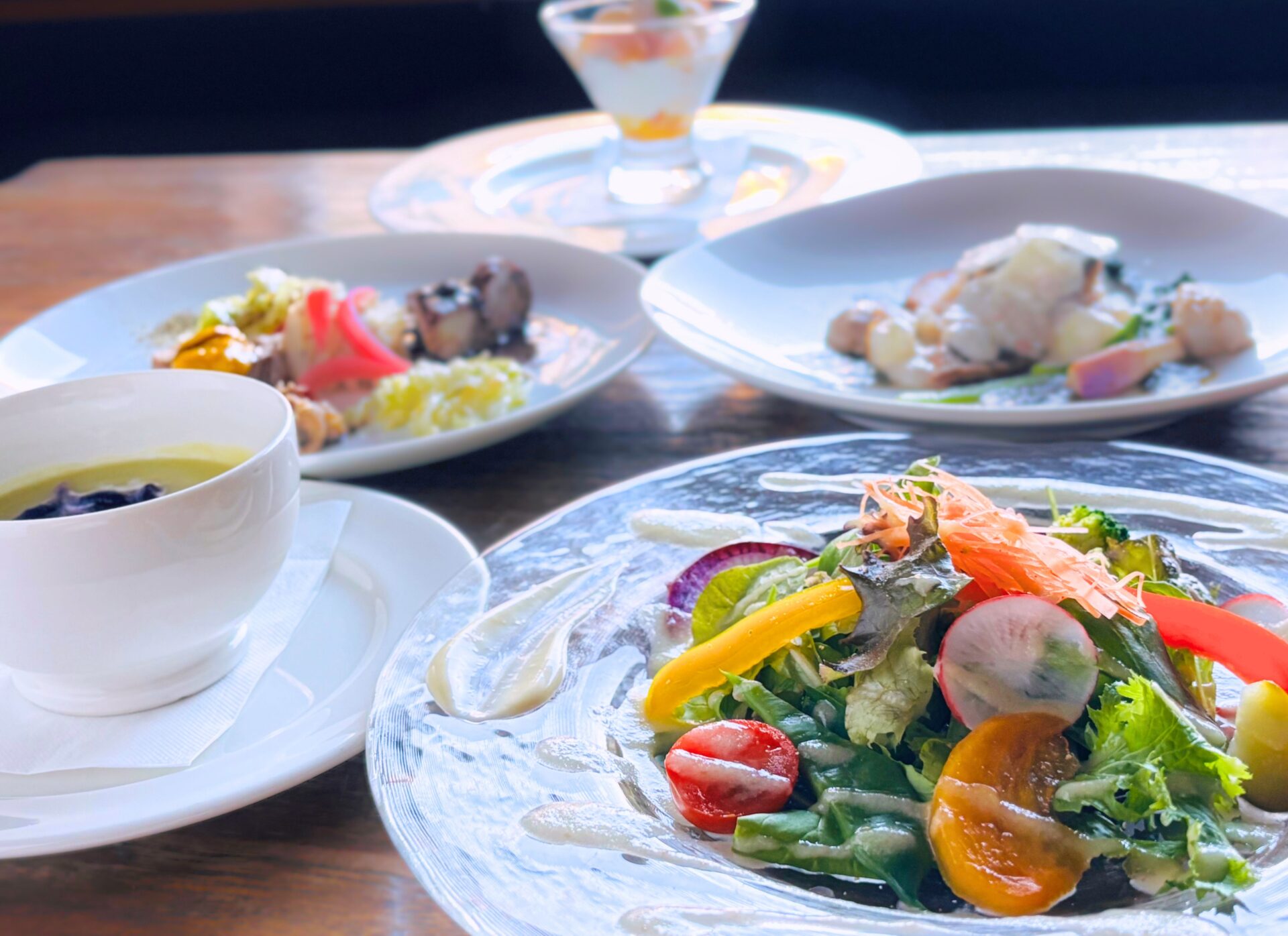 ５月上旬までのランチメニュー